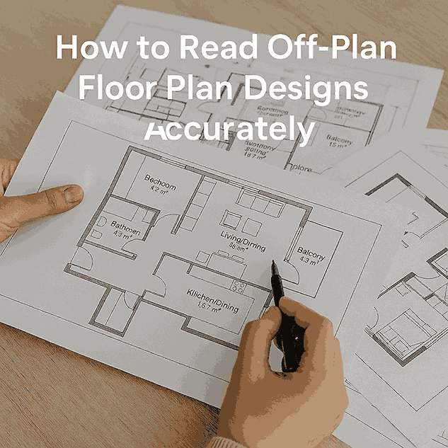 How to Accurately Read Off-Plan Floor Plan Designs