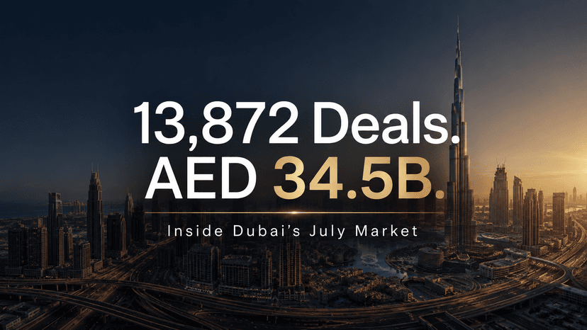 Dubai Real Estate Market Performance Report July 2026