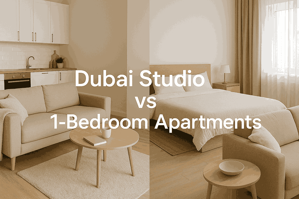 Dubai Studio vs 1-Bedroom Apartments: What’s Best?