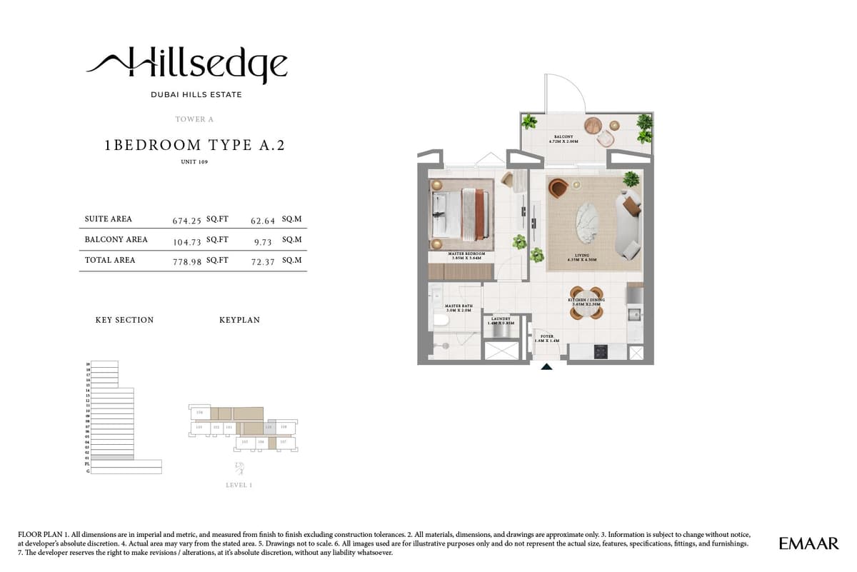 1-Bedroom Apartment