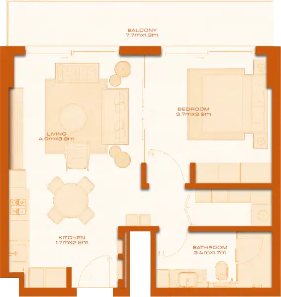 1 BR