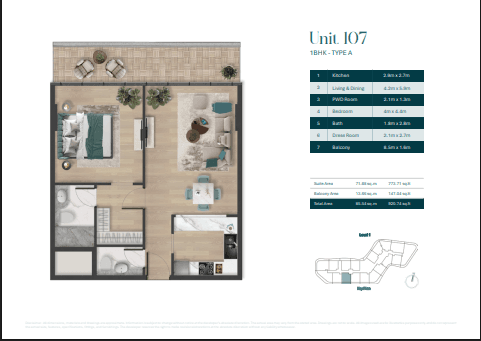 1 BR
