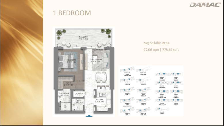 1 BR