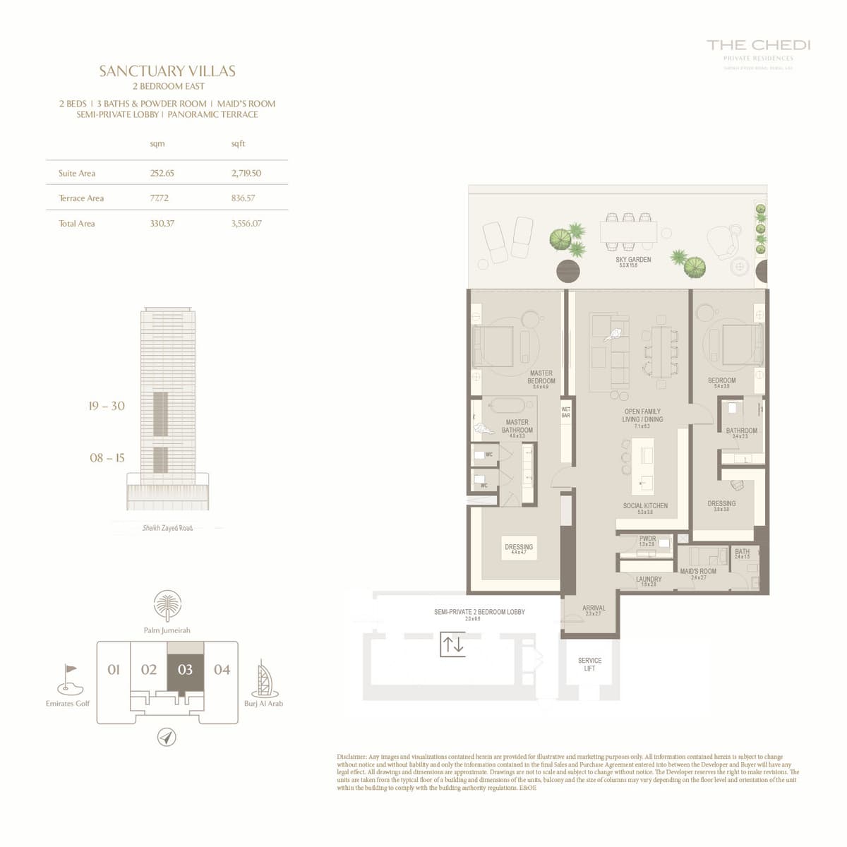 2 Bedroom Villa