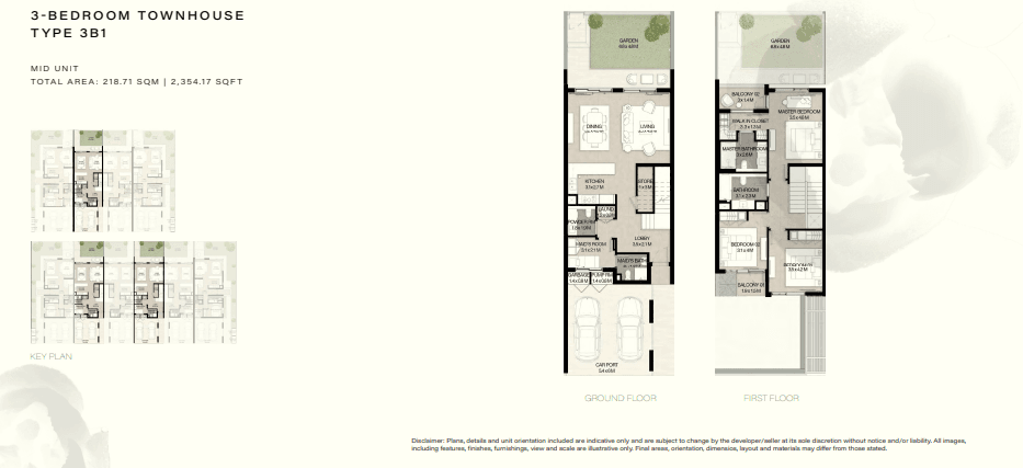 3BR+M