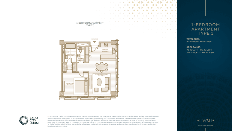1 BR
