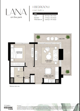 Lana On The Park - 1 BR