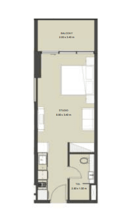 Studio Apartment