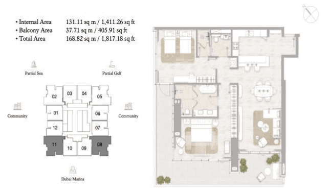 1-2 BR