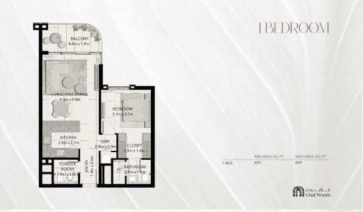 1 BR