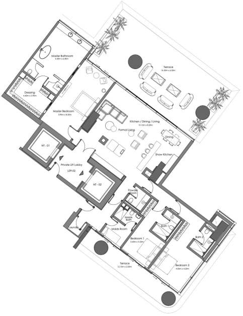 3 BR