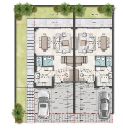 4 BR + (Study)