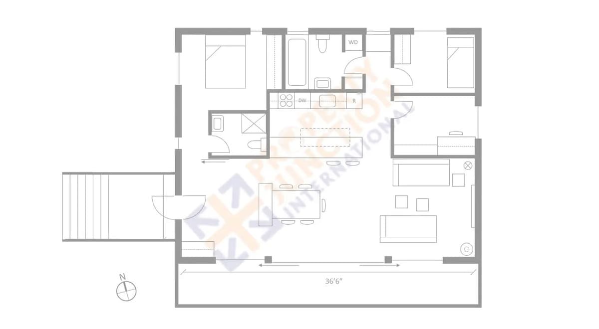 1 BR Apartment