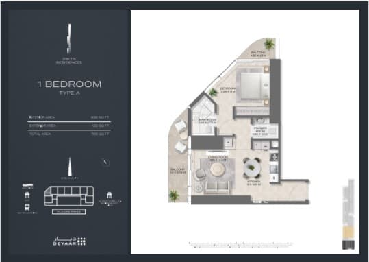 1 BR