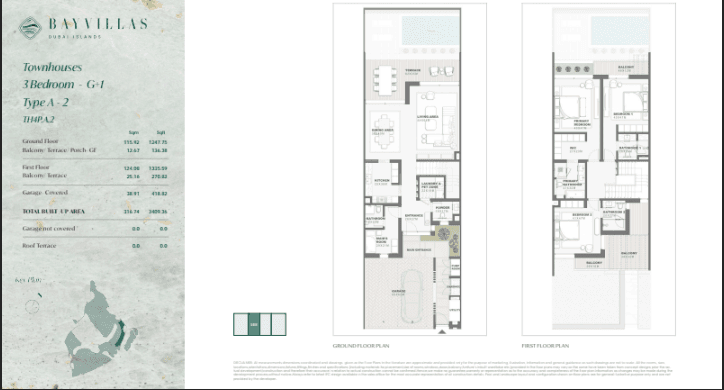 3 BR (Townhouse)