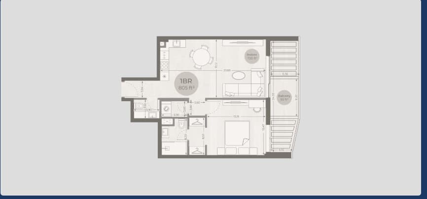 1 BR