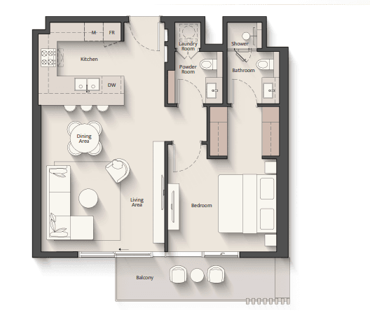 1 Bedroom