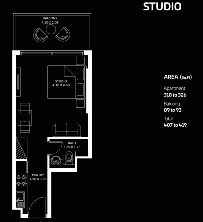 Diamondz by Danube Floor Plan