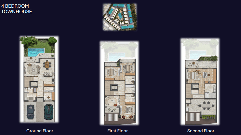 Townhouse 4 BR