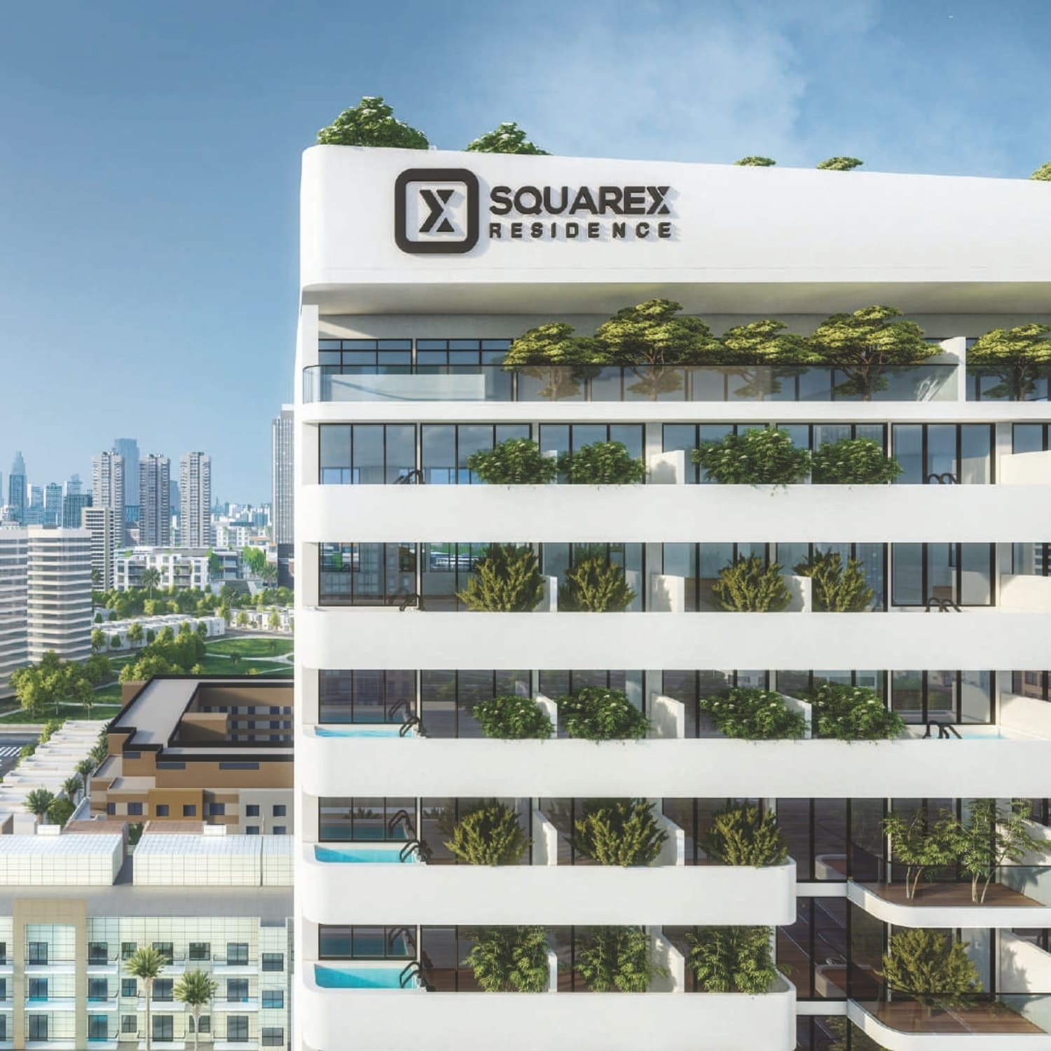 Square X Residence In JVC