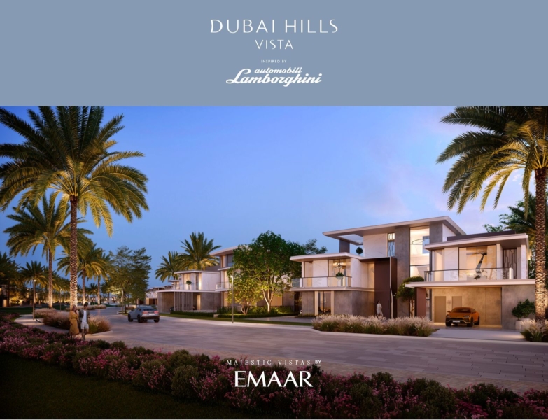 Luxury villas In Dubai Hills Vista