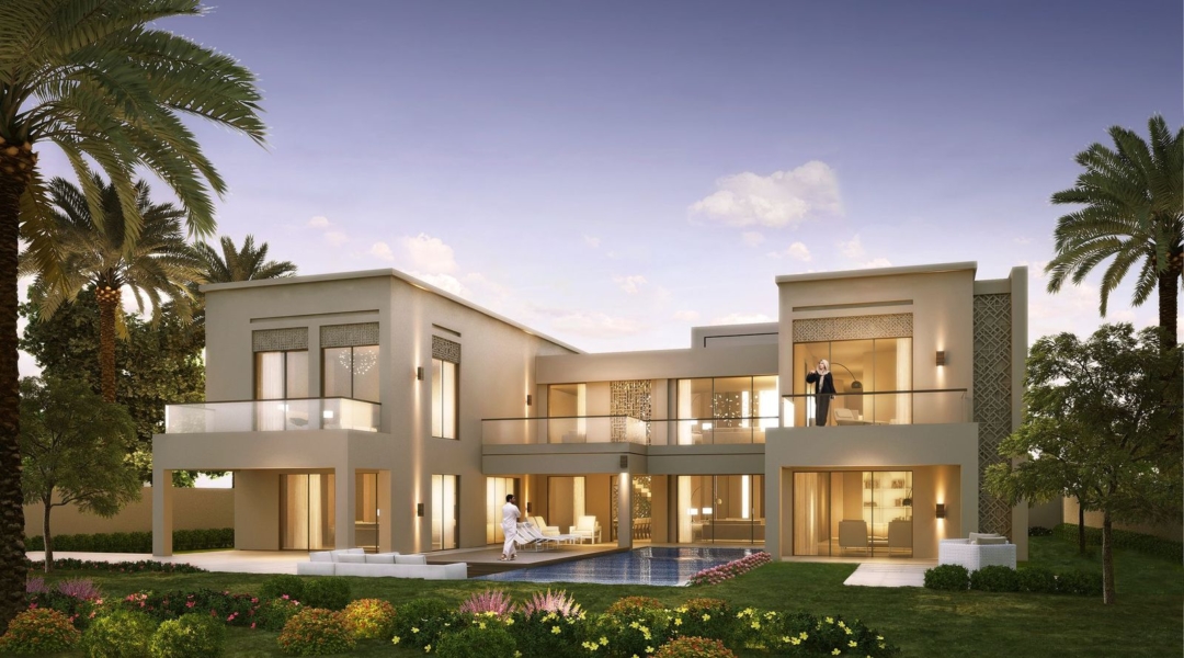 Types of villas in Dubai Hill Estate