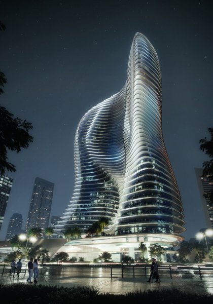Bugatti Residences building overview