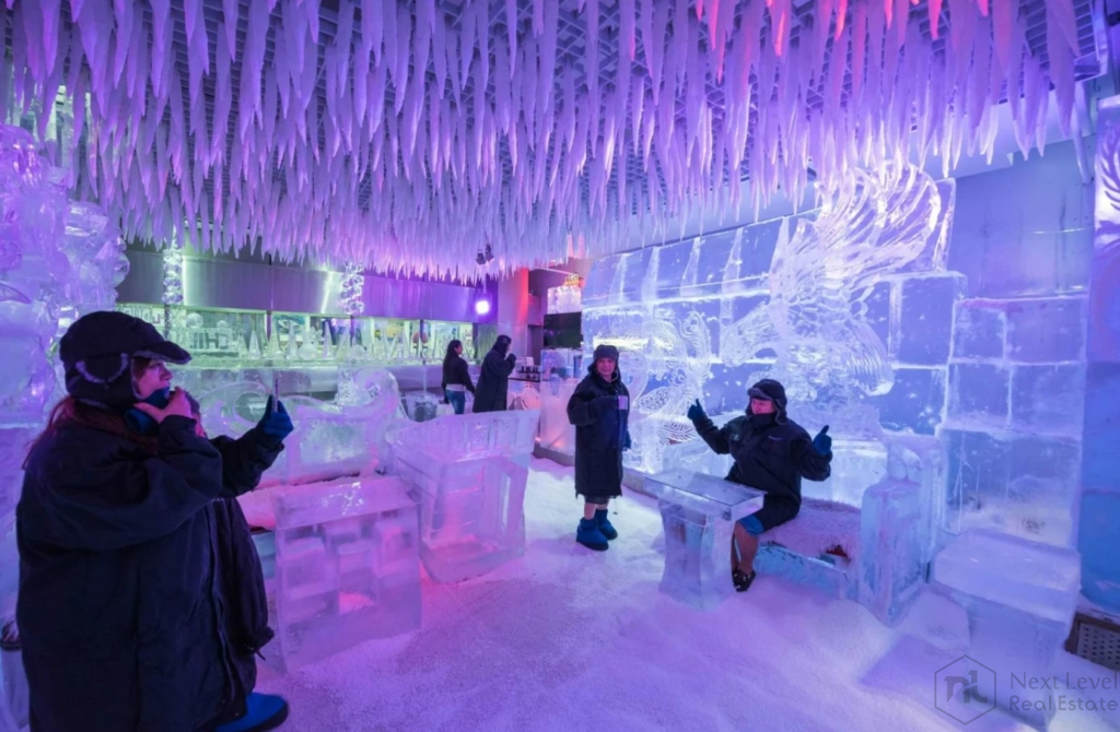 Dubai ice lounge