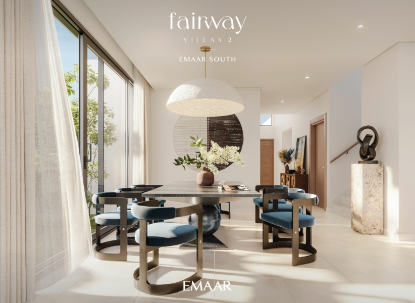 Fairway villas 2 dinner table